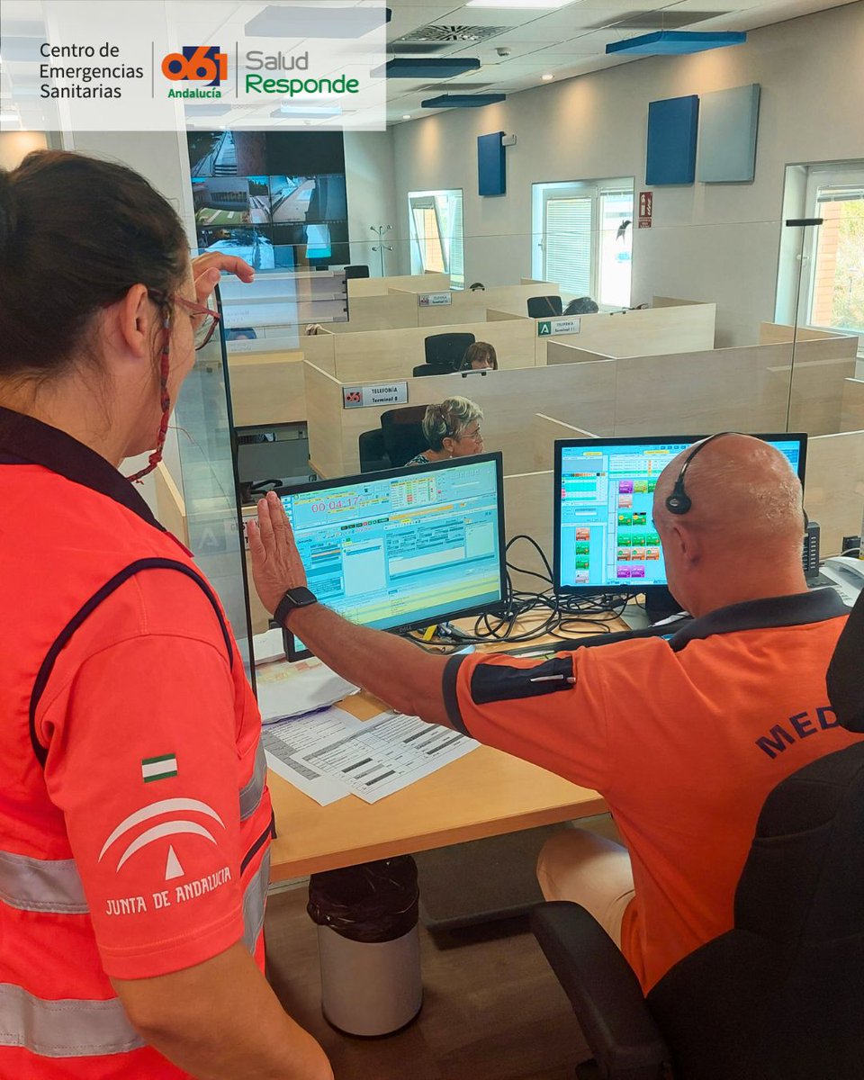 #DíaInternacionaldelaMedicinadeUrgenciasyEmergencias | Hoy celebramos nuestro día, una jornada para reconocer el compromiso, la entrega y la vocación de todos los profesionales que salvan vidas y que forman parte del #CentrodeEmergenciasSanitarias061Andalucía 🚑👩‍⚕️