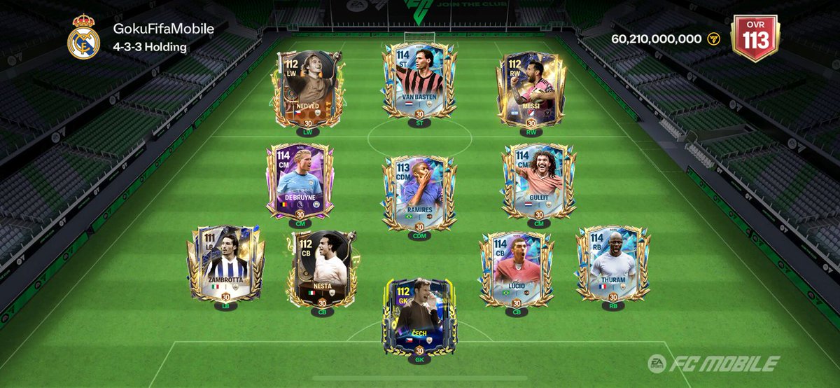 GokuFifaMobile's tweet photo. 🚨TOTS TEAM UPDATE🚨
✅113 Done As F2P, 114 Till The Event End
✨The Luck Has Been Great So Far
🇫🇷Thuram From The 12K Pick
🇧🇷Lucio From 3k Gem Pack (Twice)
🇳🇱Gullit And MVB From Shards
🇮🇹Maldini Will Join Soon
🔵3480 Shards So Far As "F2P"
✌️More Change Soon
#FCBEASTS #EAFC25 https://t.co/ktX3iI0auy