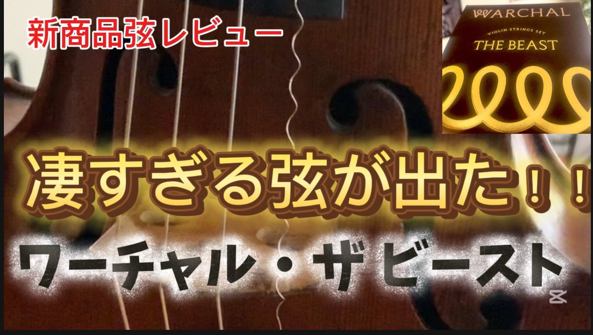 sochan_vn's tweet photo. YouTubeにもうすぐ発売されるとんでもない弦のレビューを載せました！！
発売されたらみんなで試してみようぜ❗️

https://t.co/5yaLMBw3Vz https://t.co/SDI7xZjPNm