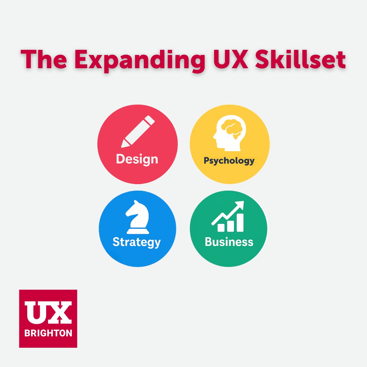 The future of UX isn't just about user flows; it’s about value.
At UX Brighton 2025, we’re diving into UX Economics &amp; the Expanding Skillset.
Discover how UXers are becoming strategists, psychologists &amp; business leaders.
Save the date: 7 Nov 2025
Early Bird tickets end 5 June →