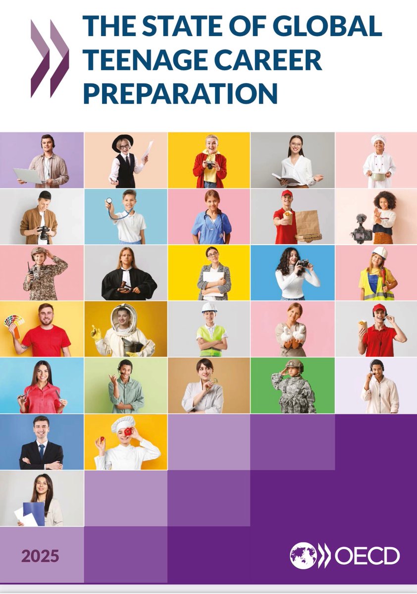 EduTeeGlobal's tweet photo. 39% of teenagers lack a clear career plan, and social background still shapes their futures more than skills or ability (OECD, 2025). It’s important now to close the aspiration gap, and build soft skills! 

https://t.co/nKMeD87hYq https://t.co/NUe1gdMHPo