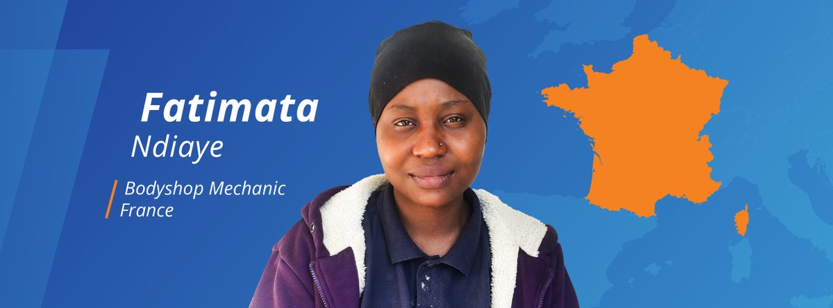 Meet Fatimata, Bodyshop Mechanic at our #Autohero Production Center in Montataire! She ensures the quality of our vehicles and brings a valuable perspective as a woman in the automotive industry.

Read more in our latest blog article: auto1-group.com/en/blog/get-to…