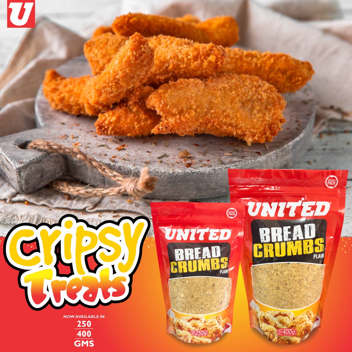 Want your food to taste extra yummy and have a great texture? United Millers Breadcrumbs are the perfect way to add a crispy crunch and a burst of flavour.😋

Grab yours Now at a supermarket near you.

#UnitedMillers #Breadcrumbs #Crispy #Delicious #Food #Kenya