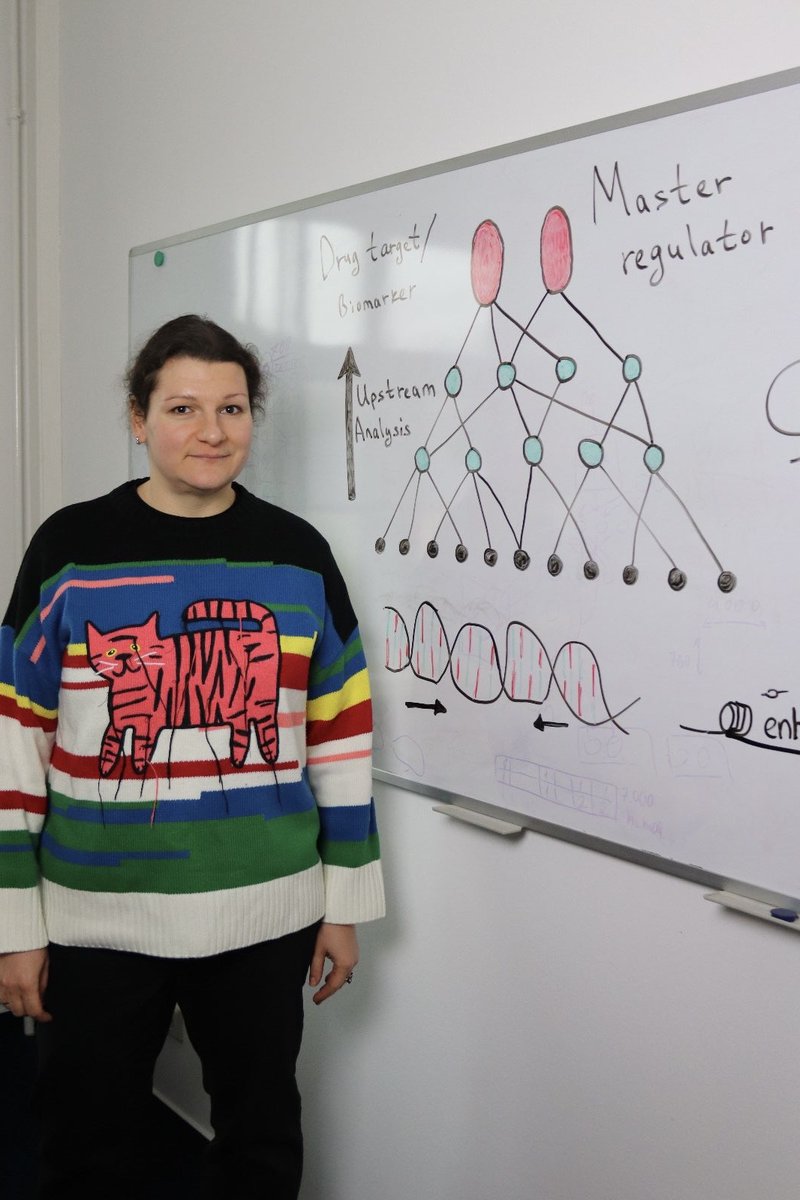 Chrom_Rare's tweet photo. Meet Daria Stelmashenko: "Hi, I’m Daria, a ChromRare PhD student at geneXplain &amp; UniTrento, modeling cell differentiation in rare diseases using omics data analysis."
#PhDLife #MSCActions #epigenetics https://t.co/UgetvQ1YN4