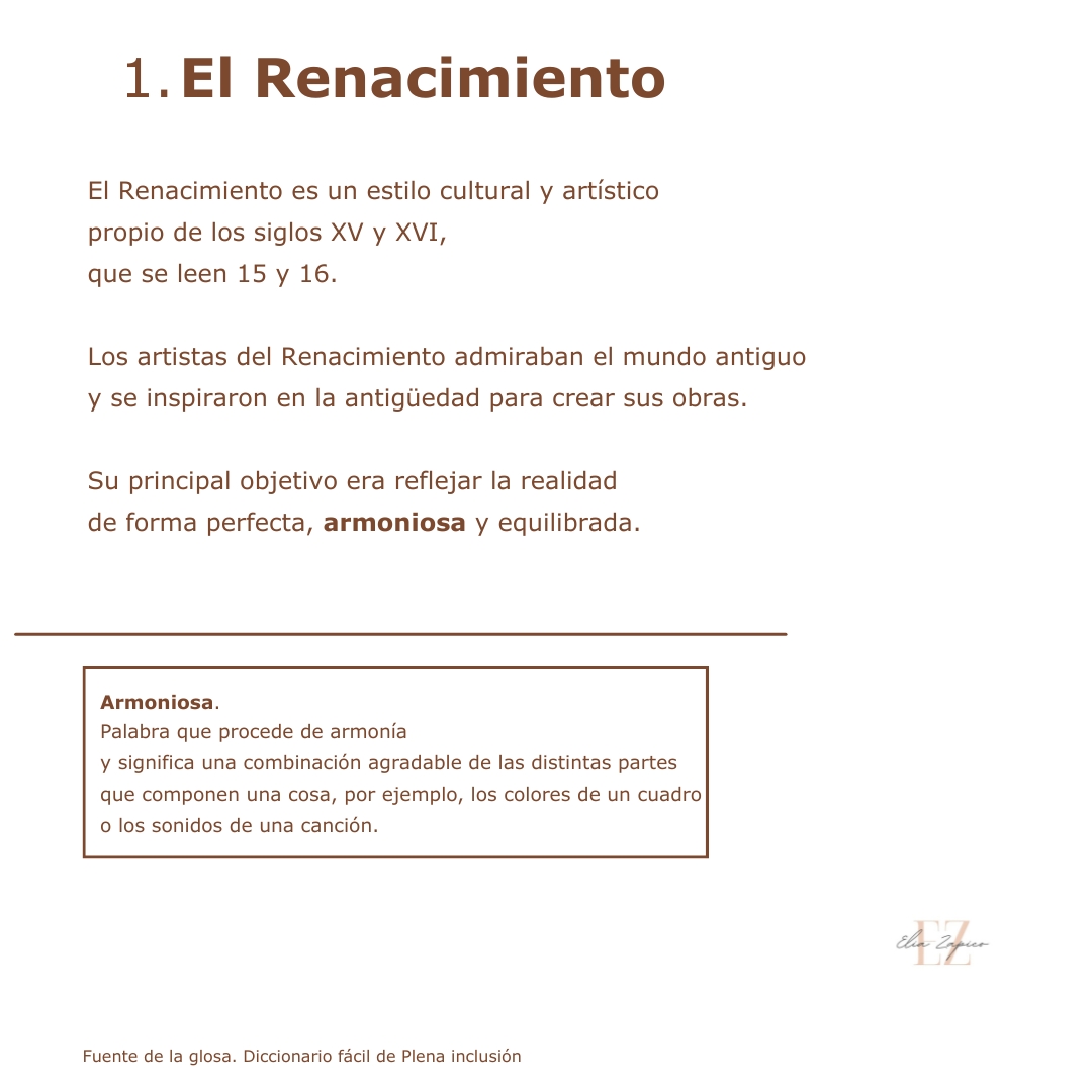 EliaZapico's tweet image. El arte del Renacimiento en lectura fácil.
Disponible en mi blog Cocinando materiales 
y dedicado a @fernandoplazap 
que seguro hará buen uso de este material.😉
#Alt
#Lecturafácil
cocinandomateriales.blogspot.com