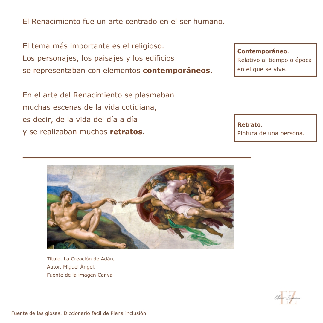 EliaZapico's tweet image. El arte del Renacimiento en lectura fácil.
Disponible en mi blog Cocinando materiales 
y dedicado a @fernandoplazap 
que seguro hará buen uso de este material.😉
#Alt
#Lecturafácil
cocinandomateriales.blogspot.com