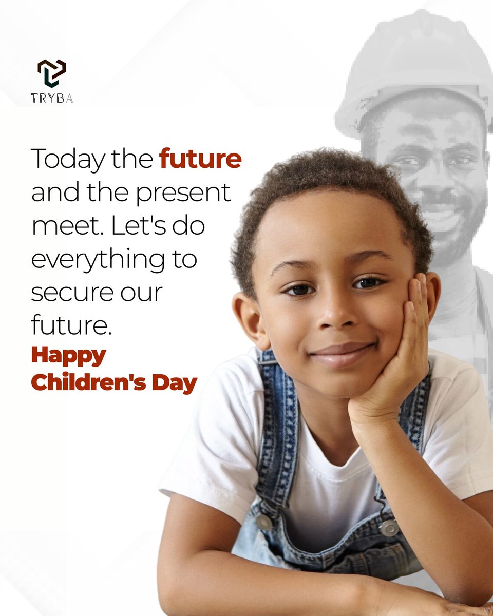 trybagc's tweet image. Children are the future! Let’s nurture, protect and empower them. 
We celebrate the joy and innocence of childhood, wishing all children a happy day 🎉🤗

#childrensday #trybagc #futureleaders #nurturingthefuture