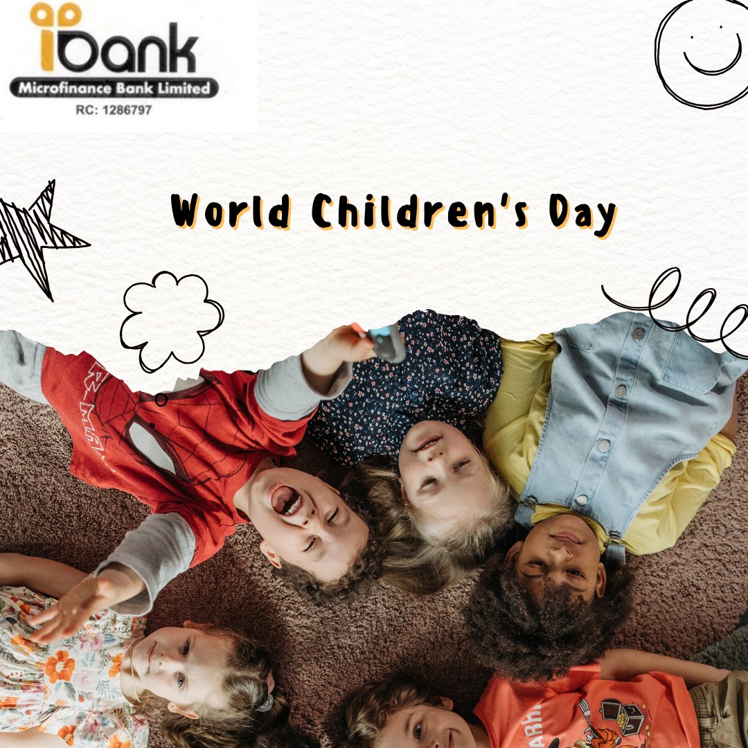 innovativeMFB's tweet photo. 🎉 Happy Children’s Day from iBANK! 🎉
Today, we celebrate the joy, laughter, and boundless potential of every child. At iBANK, we believe in building a brighter future and that starts with empowering the next generation.

#HappyChildrensDay #iBANKCares #FutureLeaders https://t.co/Fmyf6xqYNd