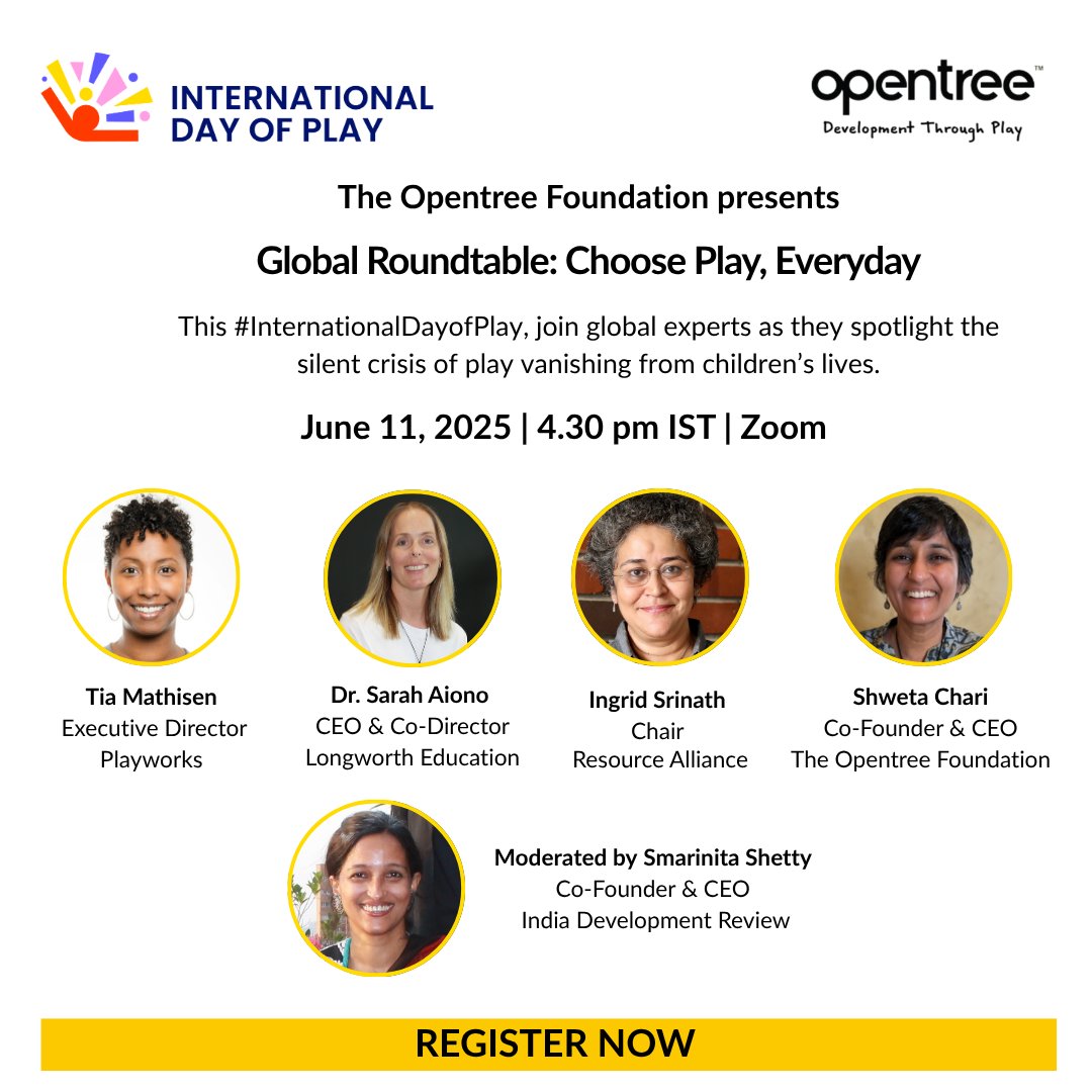 The Opentree Foundation - Development through Play tweet media