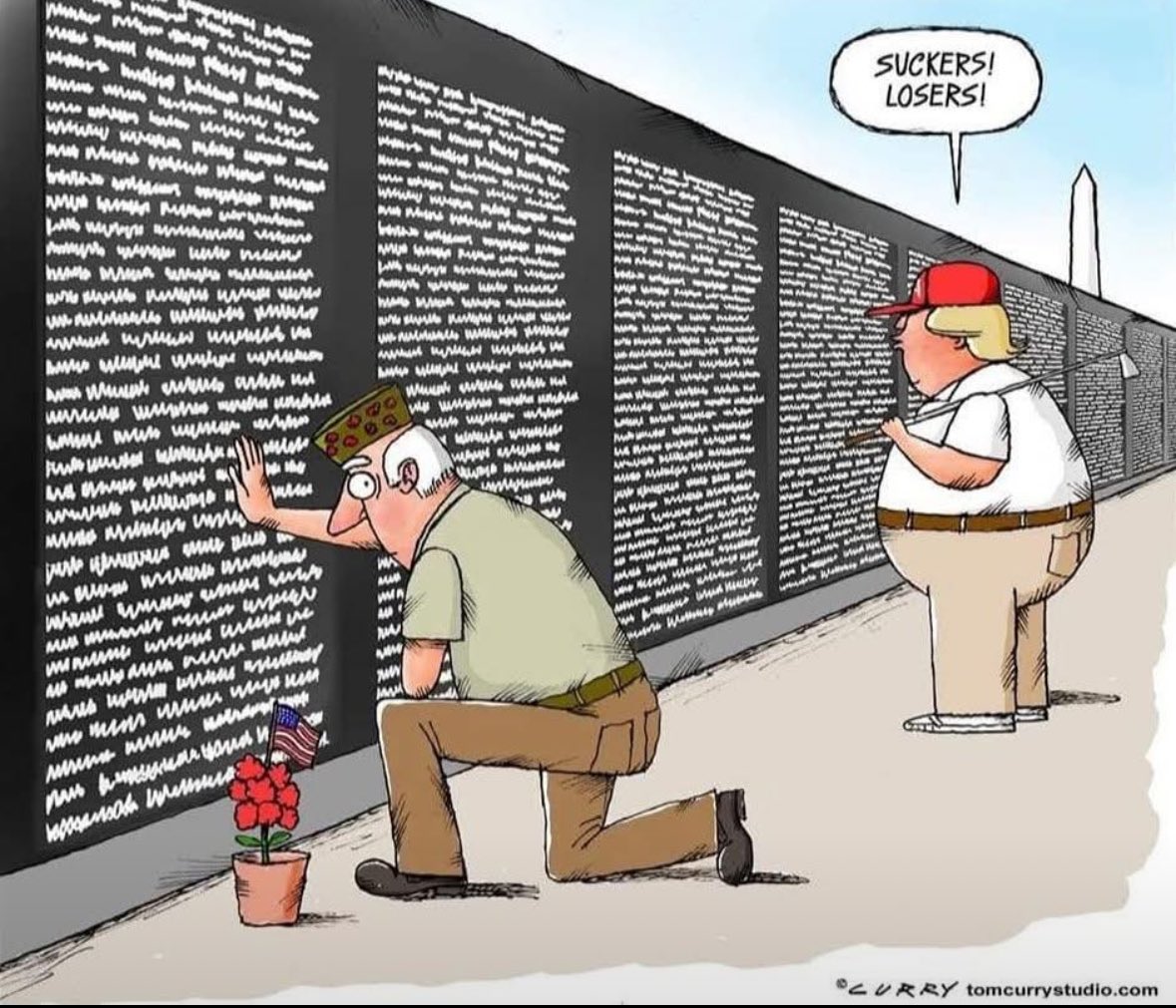Franepiers's tweet photo. Men who didn’t serve shouldn’t get parades. https://t.co/vErsANe4pr