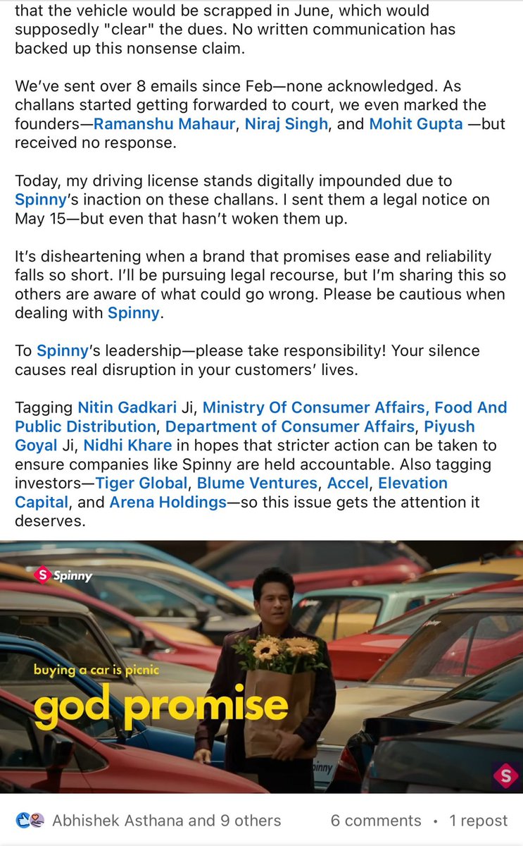 beastoftraal's tweet image. Gosh, this is scary! Hope @myspinny addresses this soon and he gets his driving license back.