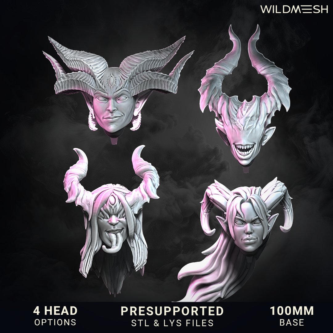 MeshWild's tweet photo. Bride of Silence. Multipart Hero and many more for $10 in May Wave on #MMF don’t miss it! She’s got 10 looks, but most are too spicy for IG.
#myminifactory #3dminis #3dprint #stl #tribe https://t.co/eBLLuYcOwZ