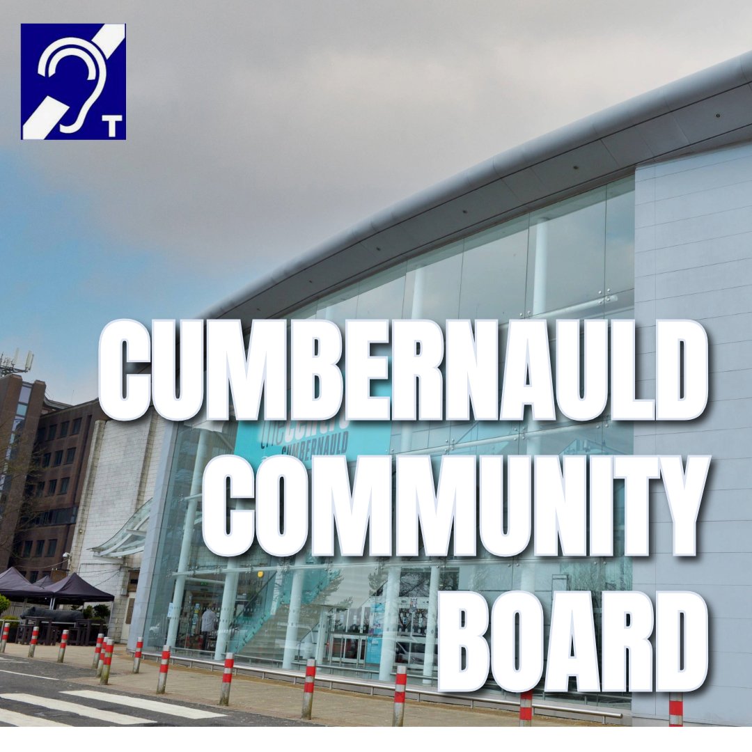 Cumbernauld Community Board will meet tonight Tuesday 27 May, 6.30pm-8.30pm at Cumbernauld New Town Hall.
For more information or to register to attend visit: 
ow.ly/p0El50VVA5x