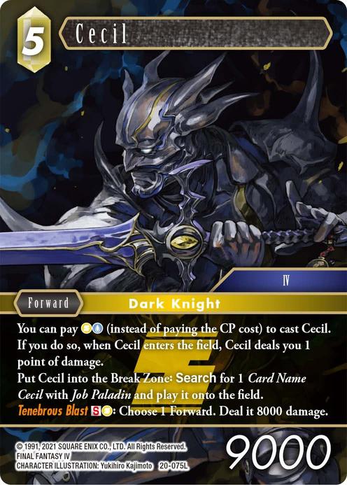 Aeclis's tweet photo. @FFTCG_SQEX hello, if I cast Cecil with the alternate cost and with Rosa on the board. Can I choose the order between draw and damage? Or do I have to always take the damage first because it is part of the alternate cost? https://t.co/9zTMxsuAgq