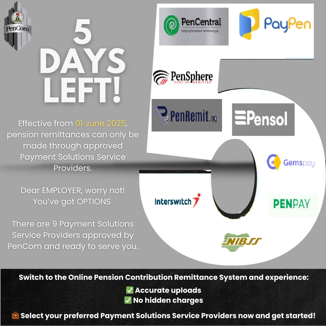 Dear Employer, please take note! 5 Days left!