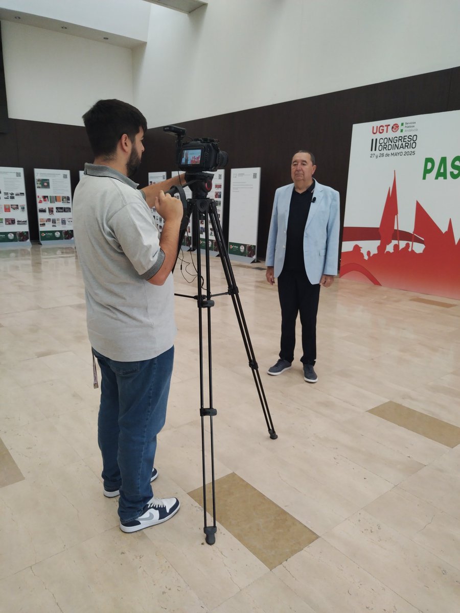 <a href="/EmpleadosCsur/">Empleados Canal Sur Televisión</a> en el Congreso Servicios Públicos <a href="/UGT_Andalucia/">UGT Andalucia</a>