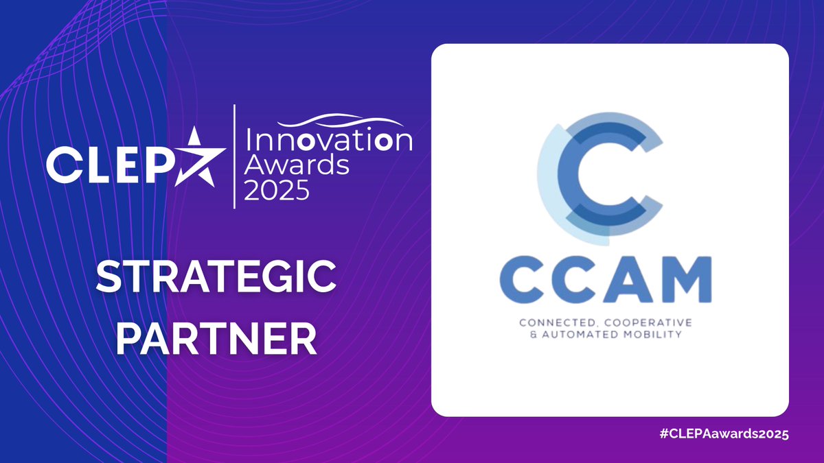 🚗 We have joined forces with <a href="/CLEPA_eu/">CLEPA</a> for the #CLEPAawards2025!
Celebrating the top innovations powering Europe’s green &amp; digital mobility future.
⏳ Deadline extended: Apply by 28 May
🔗 clepainnovationawards.eu
#Innovation #Automotive #GreenMobility #DigitalTransition