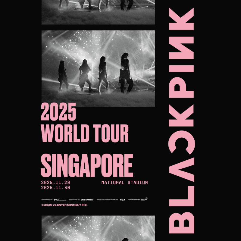 livenationsg's tweet photo. BLACKPINK WORLD TOUR <DEADLINE> IN SINGAPORE
Be part of the revolution. Tickets on sale 13 June, 11am.