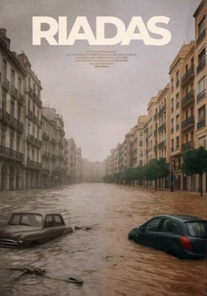 elhijodecthulhu's tweet photo. Proyección del #documental #Riadas del productor de cine José Luis Rancaño @LaDaliaFilms en los cines #MN4 Alfafar #Valencia el 30 de mayo. #ValenciaNoSeOlvida https://t.co/ZR7aWGDmJh