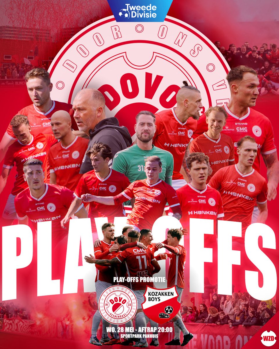 vvDOVO's tweet photo. 𝗕𝗹𝗶𝗷𝗳 𝗻𝗶𝗲𝘁 𝘃𝗮𝗻 𝘃𝗲𝗿𝗿𝗲 𝘀𝘁𝗮𝗮𝗻... 𝗠𝗘𝗧 𝗭𝗡 𝗔𝗟𝗟𝗘 𝗡𝗔𝗔𝗥 𝗣𝗔𝗡𝗛𝗨𝗜𝗦!🔴⚪️

Kaartverkoop is gestart, koop ze nu online via https://t.co/3GWU8lxt6y. 

DOVO leden en jeugd onder 14 hebben gratis toegang!

Tot woensdagavond 20.00!🔴⚪️

#wzd #dovo https://t.co/fsMnmefJPP
