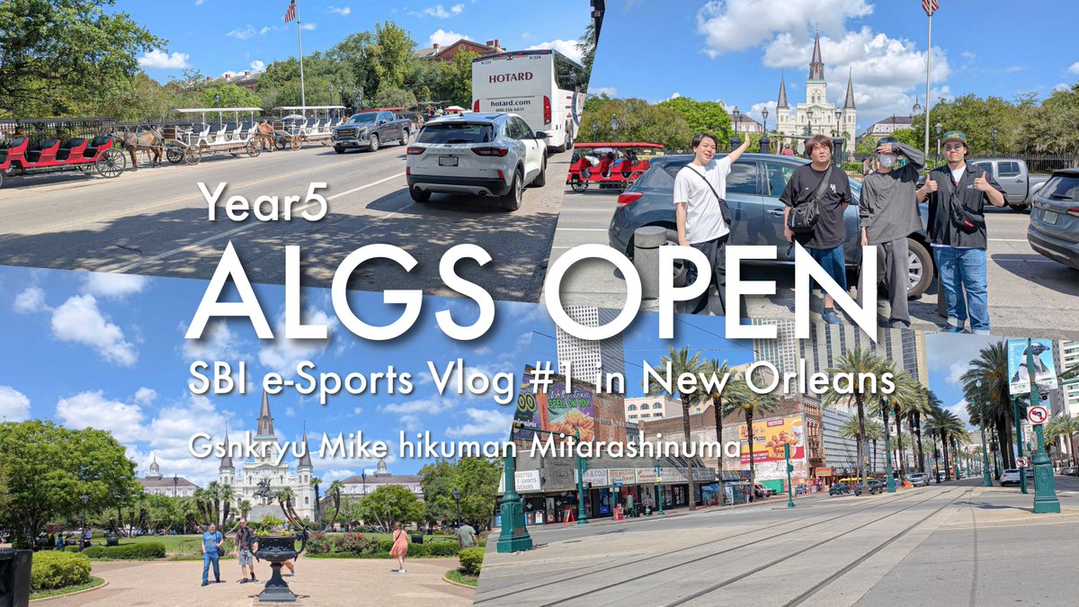 SBI_eSports's tweet image. 【お知らせ】

#ALGS OPEN Vlog#1公開🐬

先日開催された「ALGS OPEN」での貴重な選手の様子をご覧ください！

📷動画はこちら：youtu.be/LolDeHMEhT8

#SBIeSports #APEX #ALGSOpen