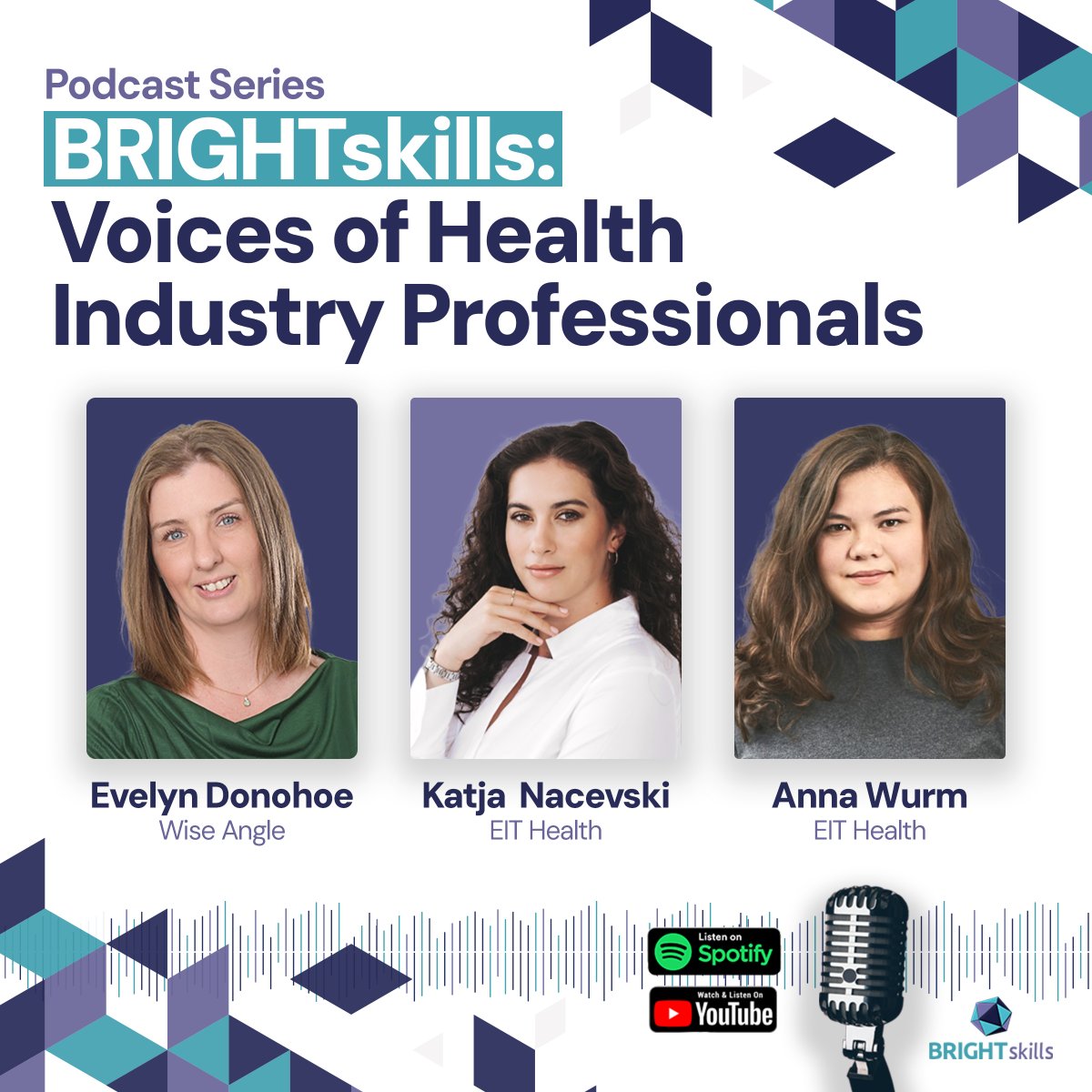 🎙️ BRIGHTskills' first podcast is LIVE! 🚀

"#Reskilling &amp; #Upskilling for Health Industry 5.0 – Why BRIGHTskills?" 💡

🔊 Tune in now &amp; explore how continuous learning is shaping the future of health industry!

🎧 Listen here: open.spotify.com/episode/3cbTJj…
#HealthIndustry5