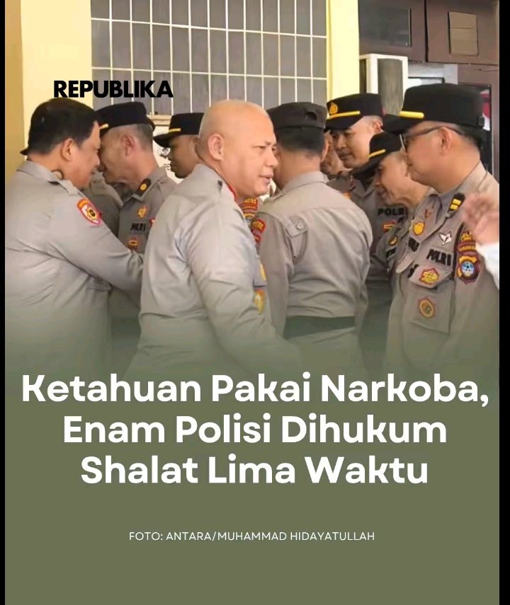 Ini hukuman model apa...?? Kalau rakyat pasti di hukum berat. Sholat itu kewajiban setiap muslim. Lha kok dijadikan hukuman. Ini yang bego siapa...?? Semakin lucu saja nih negara.