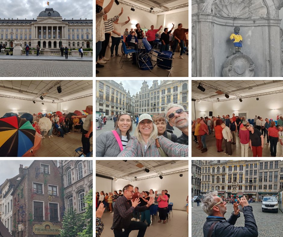 Mobilité <a href="/EUErasmusPlus/">Erasmus+</a> 
Projet "Chant des Signes", chorale "les Motivés", chant-signes, la Klaus compagnie. Une rencontre riche, passionnante. Des #artistes pro et amateurs unis dans un but commun, l'#artinclusif . Merci Horizon 2000 Charleroi <a href="/belgique/">Belgique 🇧🇪</a> #amitiefrancobelge