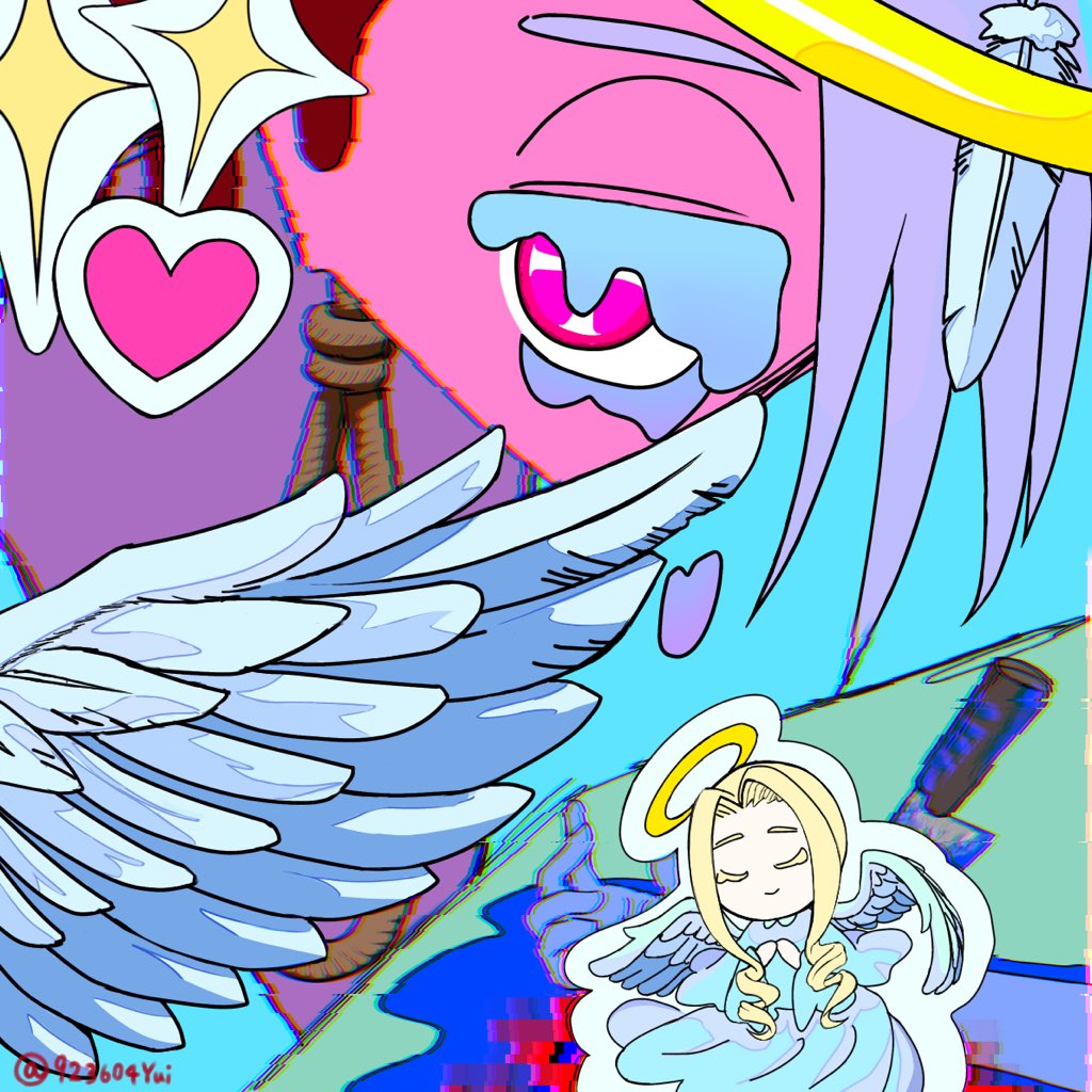 923604Yui's tweet photo. #イラスト
 #天使
 #かわいい https://t.co/gn4z1tljsA