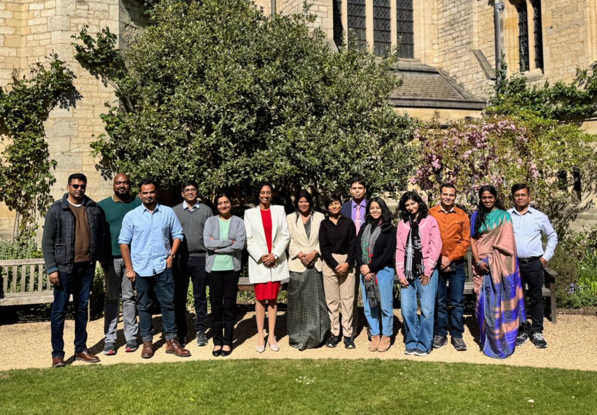 UK in India๐ฌ๐ง๐ฎ๐ณ (@ukinindia) on Twitter photo One month in - and our #Chevening CRISP Fellows are already making the most of their time at <a href="/UniofOxford/">University of Oxford</a>.
This cohort from ๐ฎ๐ณ is halfway through their 12-week journey into science, innovation, and leadership. With just a few weeks left, they're stepping up! One month in - and our #Chevening CRISP Fellows are already making the most of their time at <a href="/UniofOxford/">University of Oxford</a>.
This cohort from ๐ฎ๐ณ is halfway through their 12-week journey into science, innovation, and leadership. With just a few weeks left, they're stepping up!