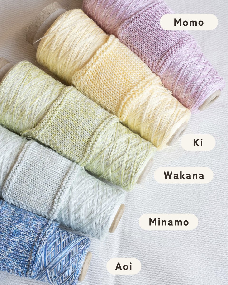 【🆙オンラインストアアップ🆙】

\\ ITORICOT CONCEPT YARN//
🌙 Tsuki Ito 🌙

店舗　 5/28(水) 11:00~
オンライン　5/28(水) 12:00~

〈混率〉シルク56%・コットン44%
〈番手（太さ）〉1/5.5（合細）
〈糸長〉100g=約559m

itoricot.com/products/tsuki…