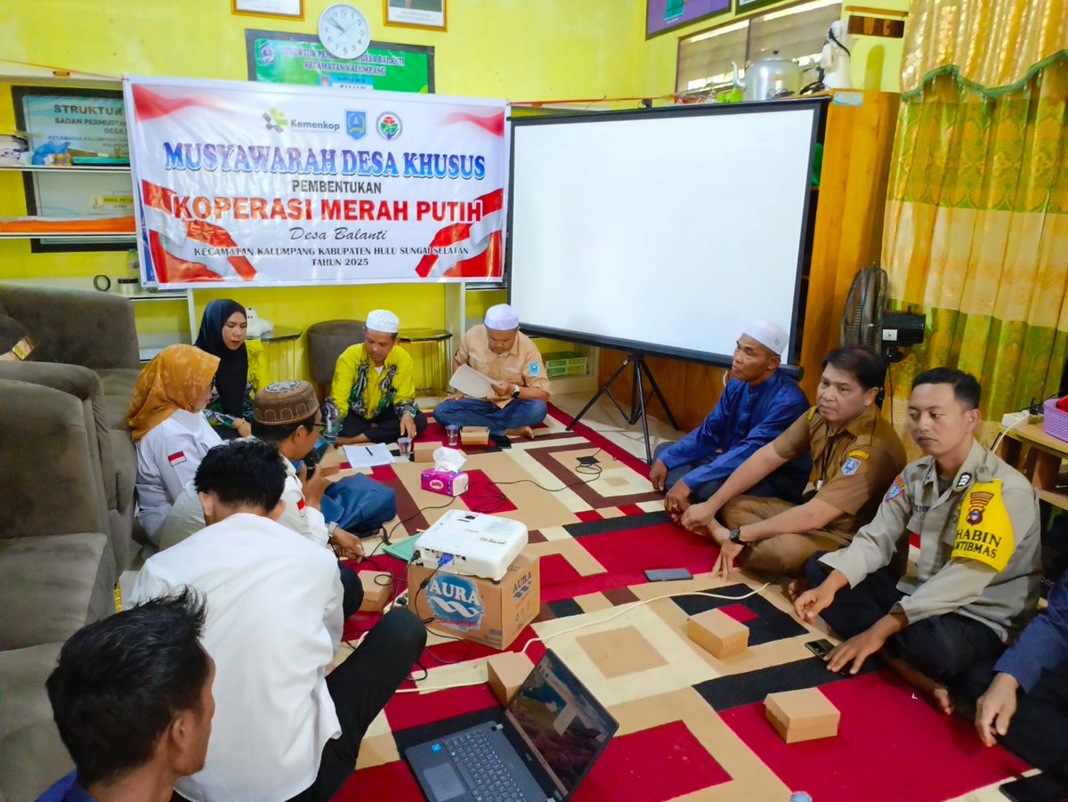 #KoperasiMerahPutihbersamaTPP
#TPPBersamaMenteriDesa

<a href="/prabowo/">Prabowo Subianto</a>
<a href="/YandriSusanto27/">Yandri Susanto</a>
<a href="/ArizaPatria/">Ariza Patria</a>
<a href="/taufikmadjid71/">IG : taufik.madjid</a>
<a href="/kemendespdt/">#BangunDesaBangunIndonesia</a>
<a href="/bpsdmkemendesa/">Bpsdm Kemendesa</a>
<a href="/desapenusantara/">desapesonanusantara</a>
<a href="/tpp_provKalsel/">tpp.provinsi_kalsel</a>