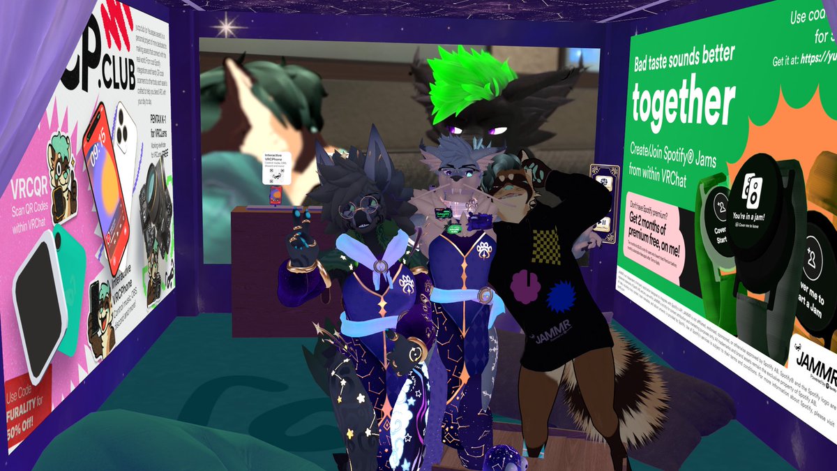 Wow, I’ve really been left speechless so far with Furality Somna

And the event hasn’t even started yet!

Thank you so much <a href="/Tubby__Tubs/">TubbyTubs 🔜 FURALITY SOMNA BOOTH 515</a> , <a href="/ItsTheRealGuusy/">ItsGuusy 🔜 FURALITY SOMNA BOOTH 131</a> , <a href="/ItsLunarArray/">LunarArray 🔜AC, Megaplex</a> , <a href="/Zeachy3D/">Zeachy Art</a> , and <a href="/yeusep3/">Yeusepe</a> for the laughs and pictures!

You all are incredibly talented and friendly! 💙