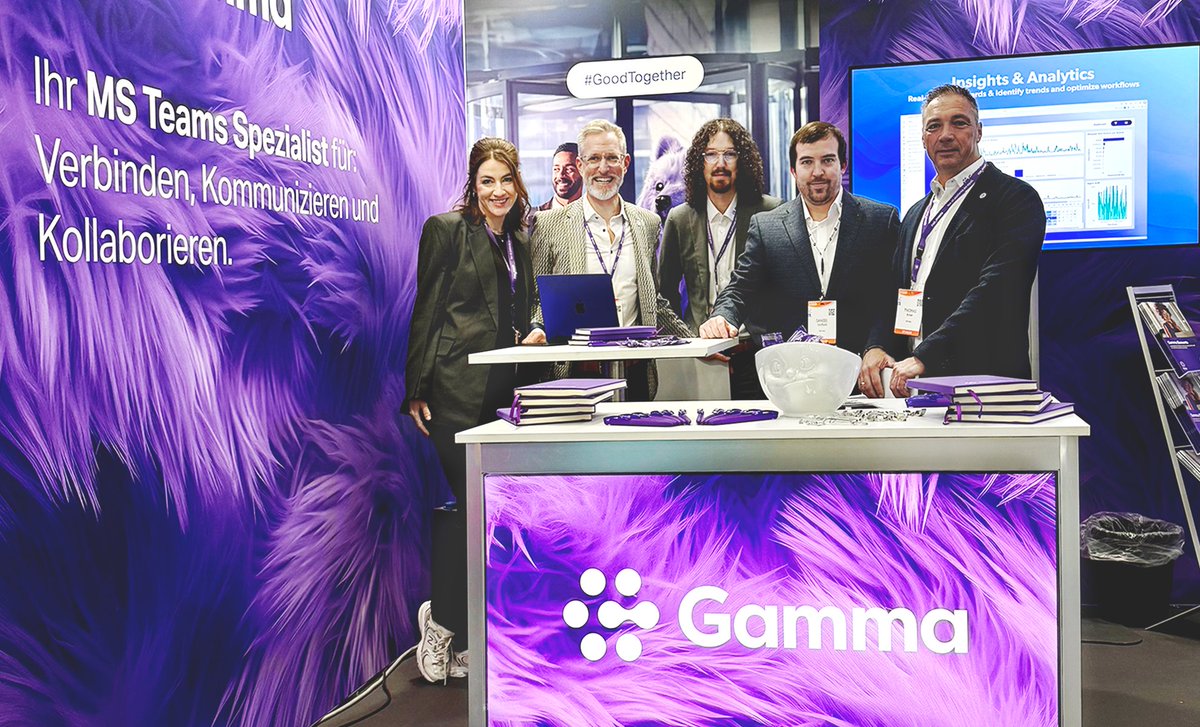 #EuropeanCollaborationSummit 2025: Wir sind bereit! 
Unser Sales-Team ist ready und freut sich, euch heute und morgen persönlich auf der#ECS25 in Düsseldorf zu begrüßen!
Gemeinsam mit ROGER365.io sind wir an Stand 4!