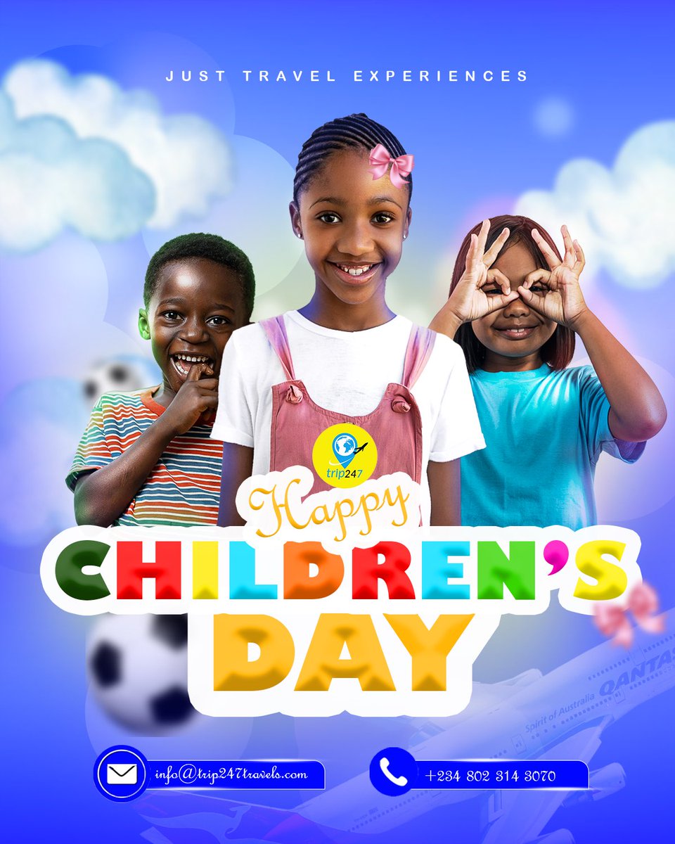 triptwofour7's tweet image. Happy Children’s Day!
Today we celebrate the little explorers who remind us that every journey begins with curiosity.
At Trip247Travels, we believe the world is better when seen through a child’s eyes.
#ChildrensDay #Trip247Travels #LittleAdventurers #AMAs #Lahore