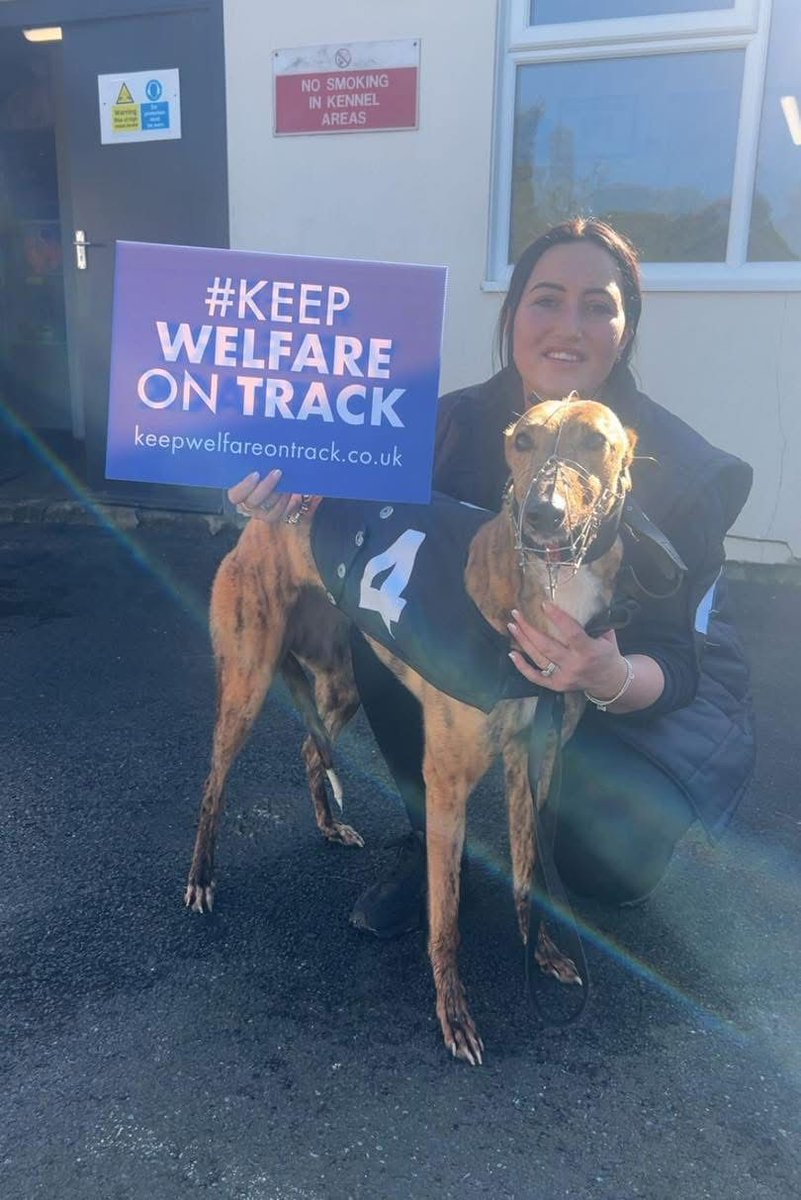 welfareontrack's tweet image. 📸Great to see @GreyhoundBoard Kennelhand of the Year @kaitlynlinley supporting our campaign for a statutory levy!

✍️Sign the petition for a levy here: bit.ly/4lgzaSd

✉️Remember to click the verification link in your emails so your signature is counted!…