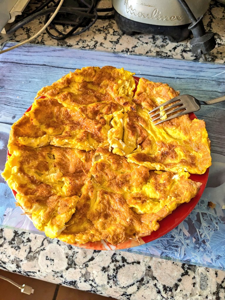 Tengo una fábrica de proteína de la más alta calidad en casa. Huevos de oca, pavo real y de gallinas de distintas razas recogidos ayer.