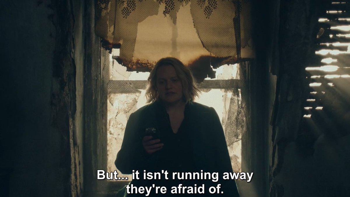 sariebut's tweet photo. so the very first episode was all recorded and narrated by June retelling her story. it's going on loop! that's why the finale episode called #TheHandmaidsTale !

what a show! https://t.co/U1ALTHSKFv