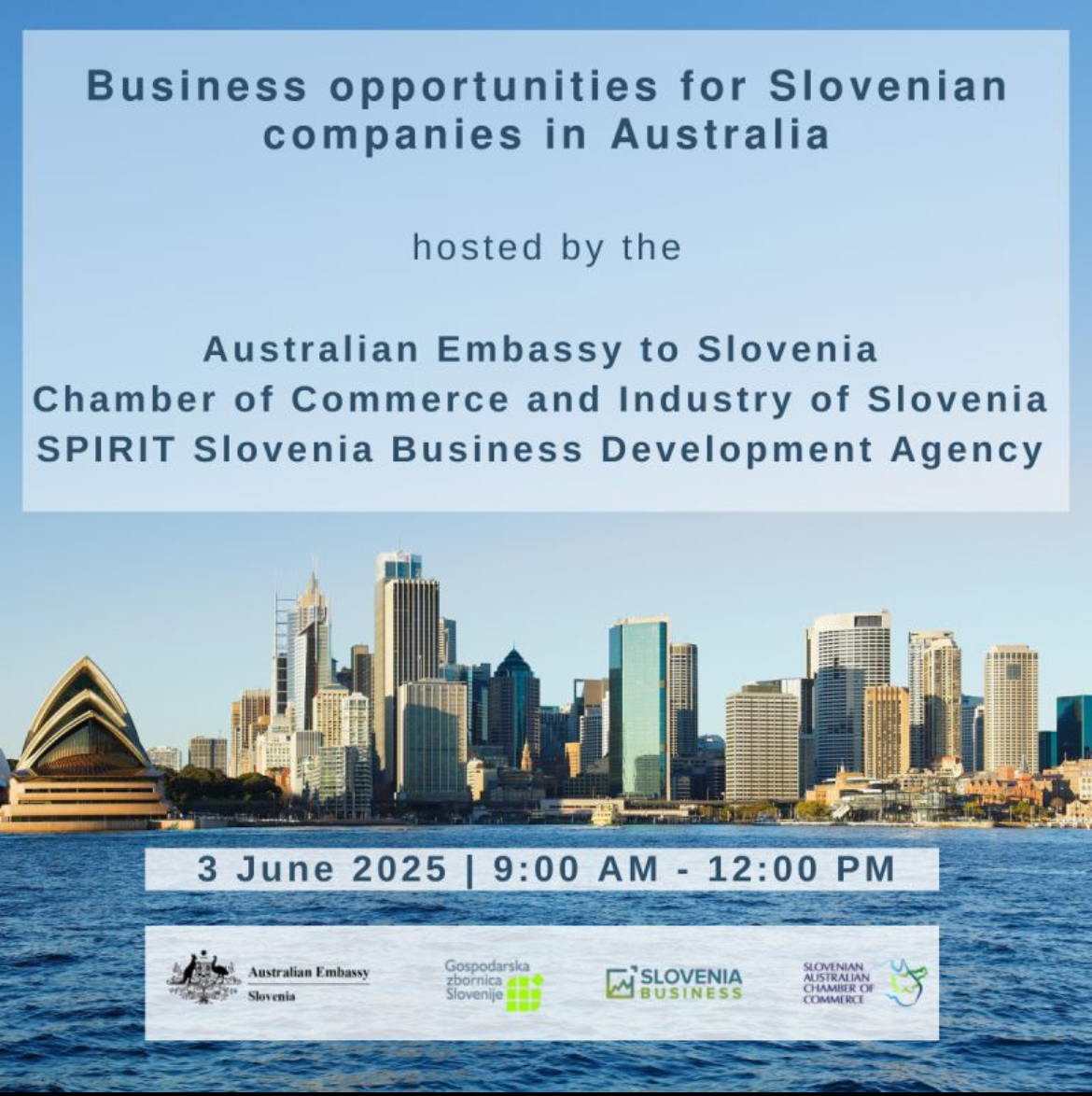 🌐 EVENT INVITE - Ljubljana, SI : Tue, 03 June at 9am -