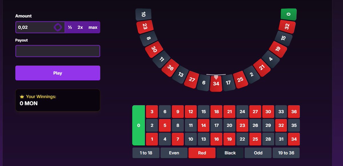DON (@dontornadoo) on Twitter photo GMonad
wow i just found a fun monad game.
Interact while betting monad. Perfect for getting benefits from Monad. <a href="/MonadM0narch/">M0narch on Monad</a>
m0narch.xyz GMonad
wow i just found a fun monad game.
Interact while betting monad. Perfect for getting benefits from Monad. <a href="/MonadM0narch/">M0narch on Monad</a>
m0narch.xyz