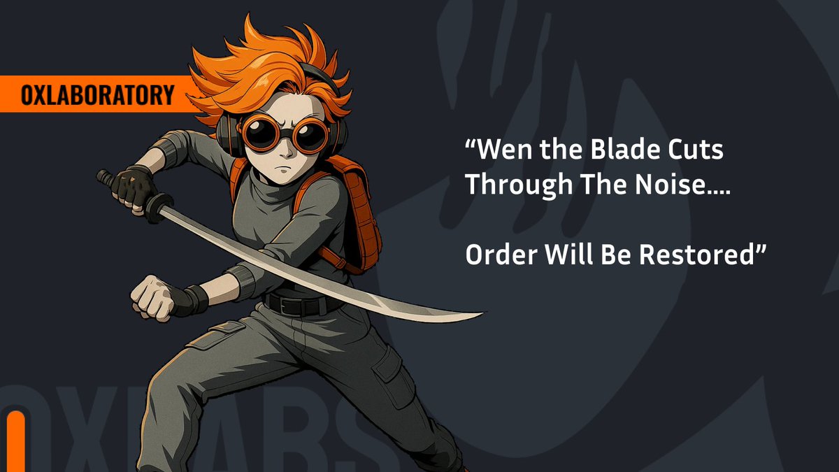 0xlaboratory's tweet photo. Gm, Gm! We Are Here Build, We Are Here To Support.

GM to my Sword Wielding Army of Alpha's, The Force is Strong!
#AlphaArmy https://t.co/DOgOkwN3vV