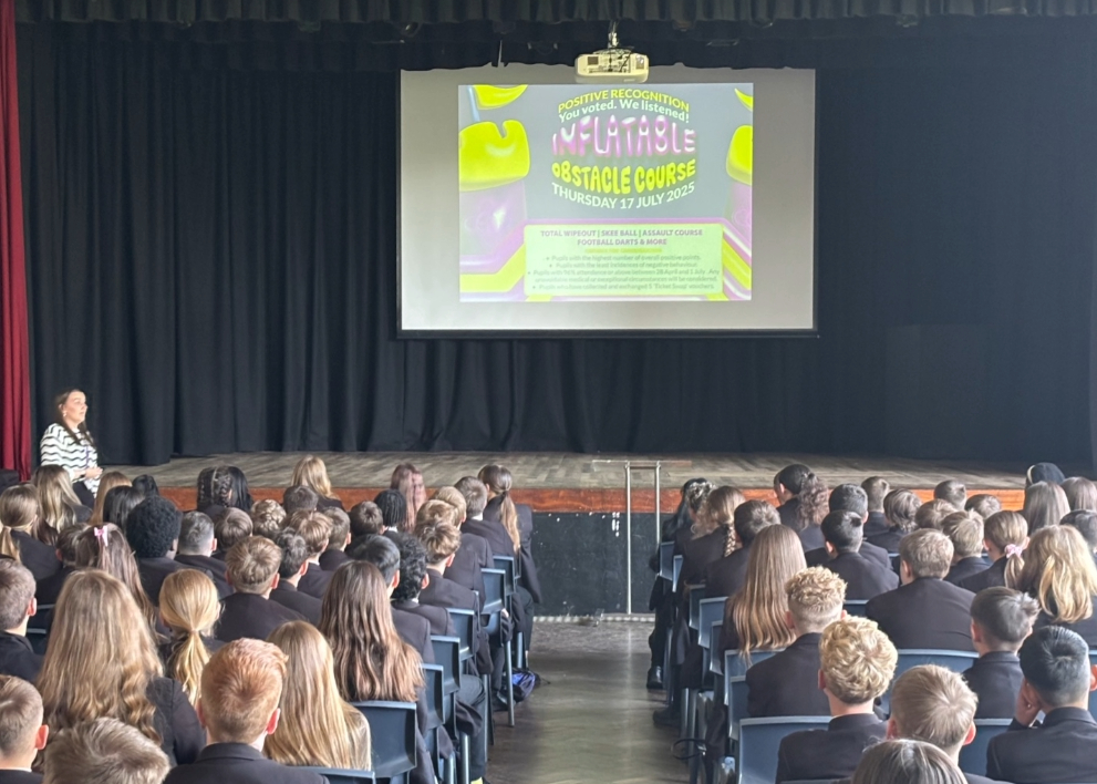 Last week we had positive recognition assemblies to celebrate the outstanding achievements and contributions of individuals in our school community, whether it was academic excellence, acts of kindness, or going the extra mile!