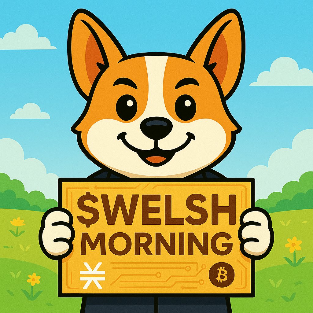 WealthyWelsh's tweet photo. $WELSH morning to you all ☕️😌 https://t.co/FIooGMyP0d