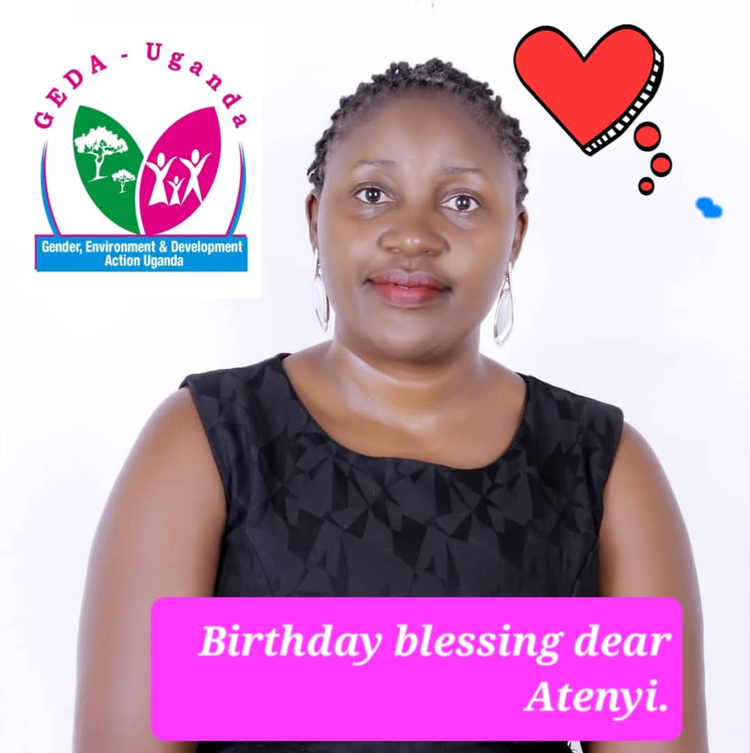 Gender-Environment & Development Action Uganda (@gedauganda) on Twitter photo Birthday blessings dear Atenyi <a href="/BeatriceKakiiza/">Beatrice Kakiiza</a> GEDA Uganda wishes you all the best in your new age. Birthday blessings dear Atenyi <a href="/BeatriceKakiiza/">Beatrice Kakiiza</a> GEDA Uganda wishes you all the best in your new age.