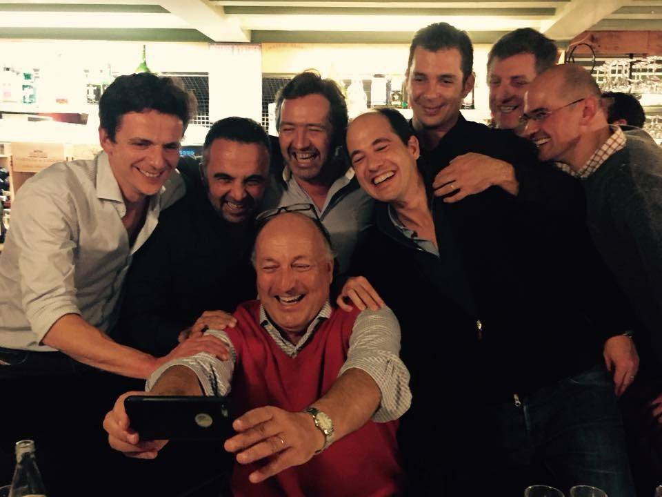 He was a mentor to so many of us. A few of his ‘protégés’ at his 50th birthday dinner party at Deauville. 
THANK YOU, Christophe.