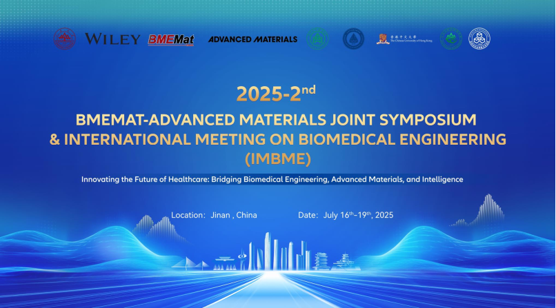 BMEMat (@bmemat_journal) on Twitter photo 📖2nd BMEMat-Advanced Materials Joint Symposium & IMBME | Jinan, China | July 16-19, 2025
🔥 Submit & Register NOW!
🌐Website: htcis.net/MeetingMain/In……
<a href="/WileyBiomedical/">Wiley Biomedical Science</a> 📖2nd BMEMat-Advanced Materials Joint Symposium & IMBME | Jinan, China | July 16-19, 2025
🔥 Submit & Register NOW!
🌐Website: htcis.net/MeetingMain/In……
<a href="/WileyBiomedical/">Wiley Biomedical Science</a>