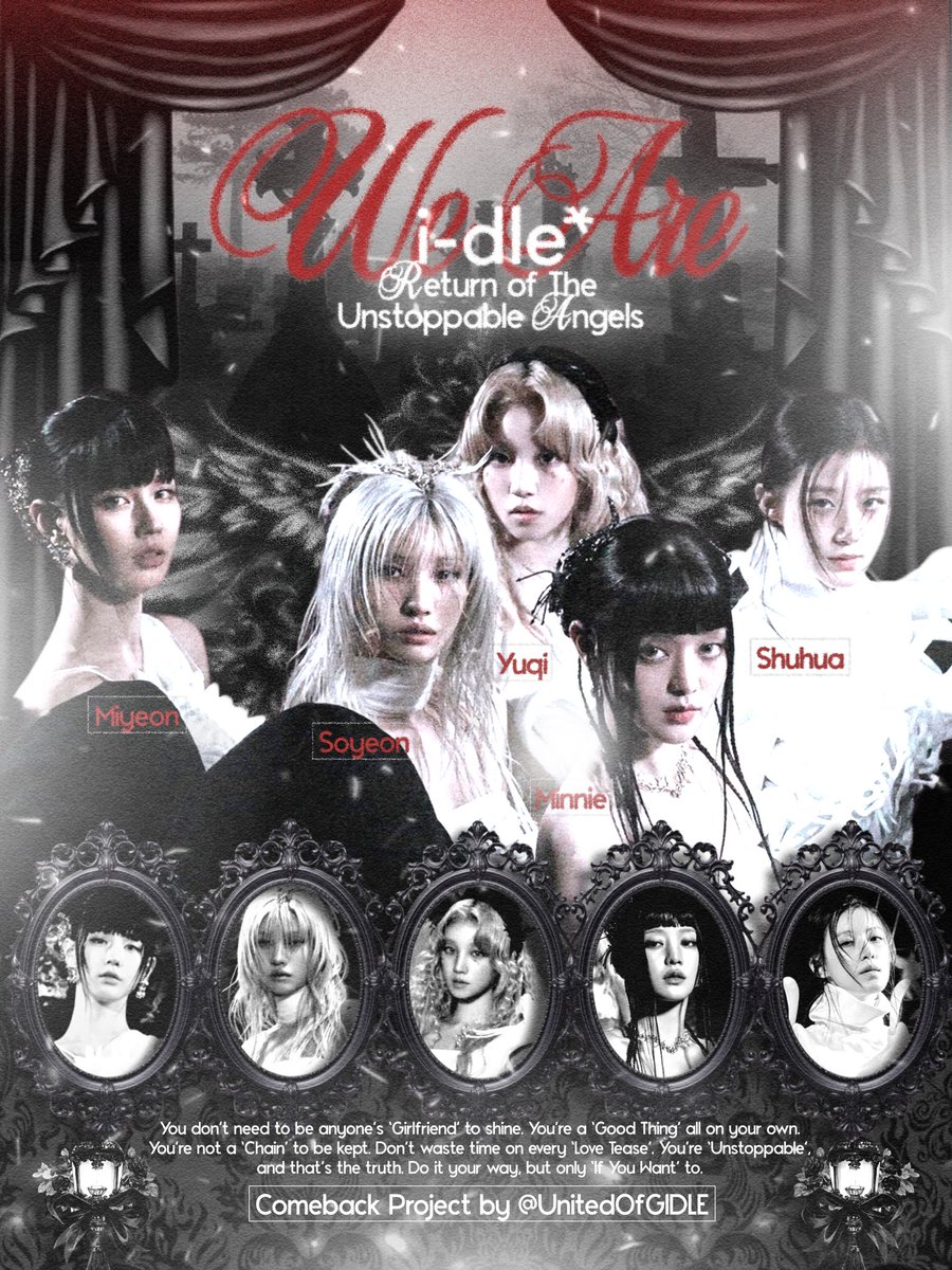 ⠀
The path was never truly over, merely unseen. Now, the fate itself proclaims legendary entrance in “𝗪𝗲 𝗮𝗿𝗲 𝗶-𝗱𝗹𝗲: 𝗥𝗲𝘁𝘂𝗿𝗻 𝗼𝗳 𝗧𝗵𝗲 𝗨𝗻𝘀𝘁𝗼𝗽𝗽𝗮𝗯𝗹𝗲 𝗔𝗻𝗴𝗲𝗹𝘀.” This is a rebirth you were never ready for, and its impact will be undeniable. 🪽
⠀