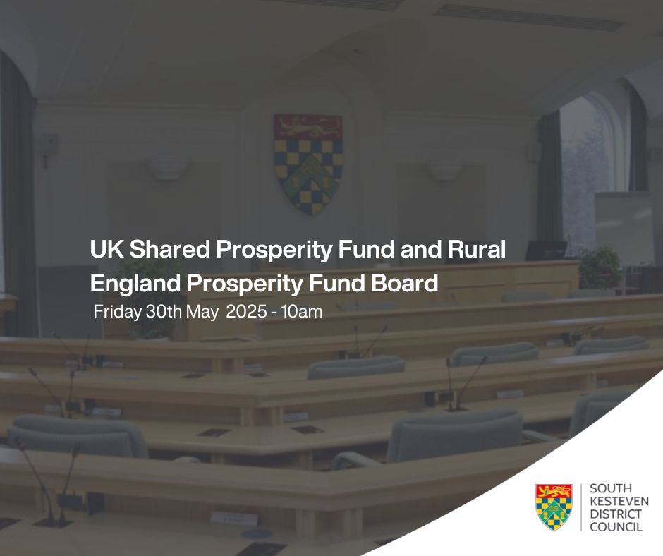 🔎 Did you know you can find out what meetings are coming up by visiting ow.ly/4ceJ50RBXQs?

👇 This week: 

*️⃣ UK Shared Prosperity Fund and Rural England Prosperity Fund Board- Friday at 10am