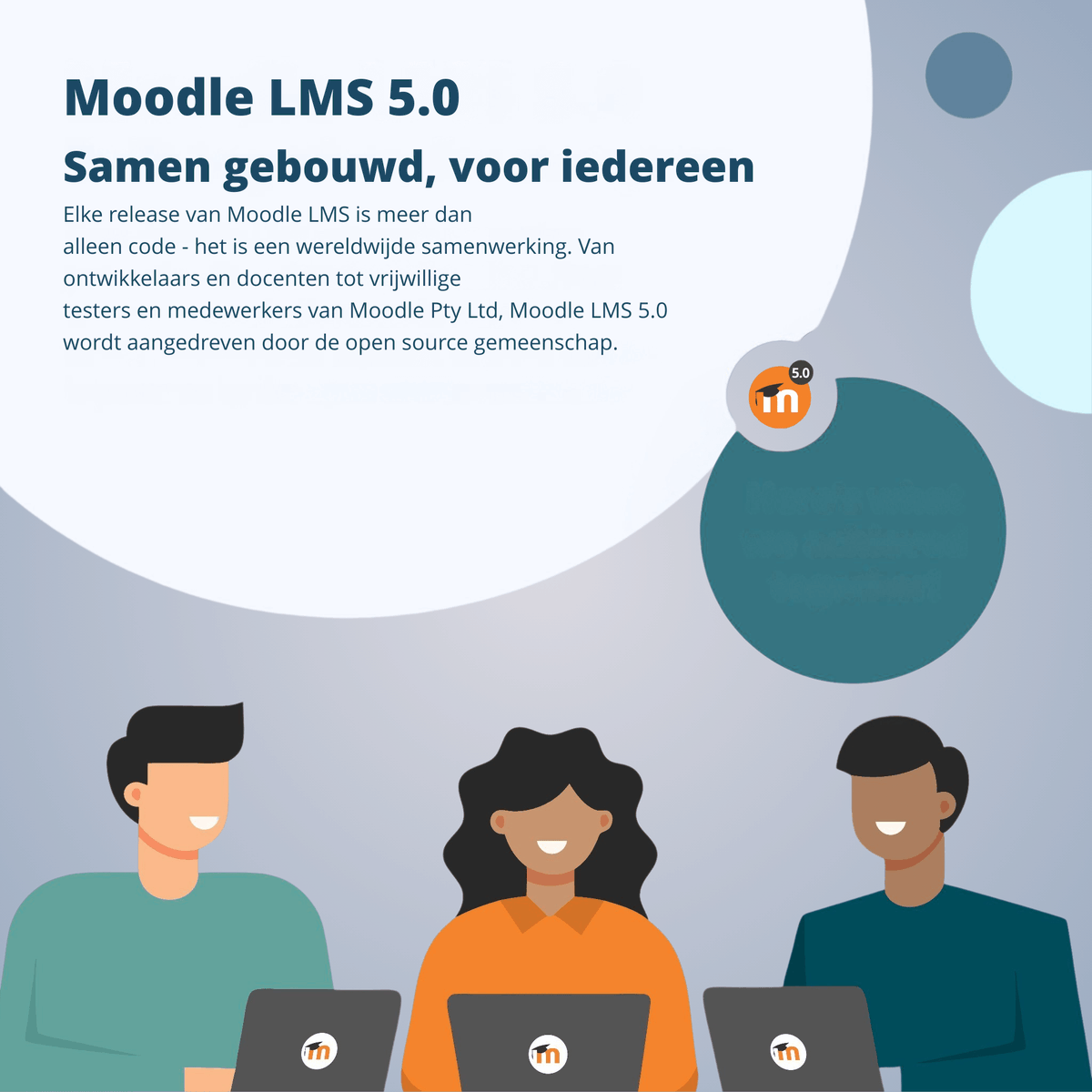 gemmalesterhuis's tweet image. Moodle LMS 5.0: co-creatie door 111 ontwikkelaars uit 18 landen! Met vrijwilligers, testers en partners tonen we de kracht van open source samenwerking. Samen bouwen we voor de wereld. #MoodleLMS #OpenSource #OpenEdTech