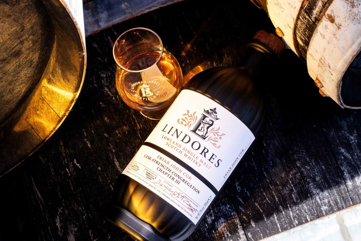 Friar John Cor Chapter III is here 🥃
The boldest chapter yet in our limited series is now available at selected UK stockists.

Find your nearest: buff.ly/m0NfdG6
Support your local bottle shop.

#FriarJohnCor #ChapterIII #WhiskyLaunch #ScotchWhisky